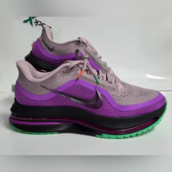 Nike Air Zoom Pegasus Premium Flyknit Purple II0602-500 Women's Sz 11.5 Mens 10 - Picture 2 of 13